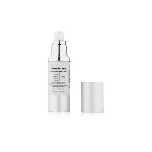 Aesthe Illuminare Illuminating Eye Cream - Color-Free, Fragrance-Free, Gluten-Free Skincare for Eyes with Thioctic Acid, Copper & More For Puffiness Dark Circles Tighten Smooth 1 fl oz