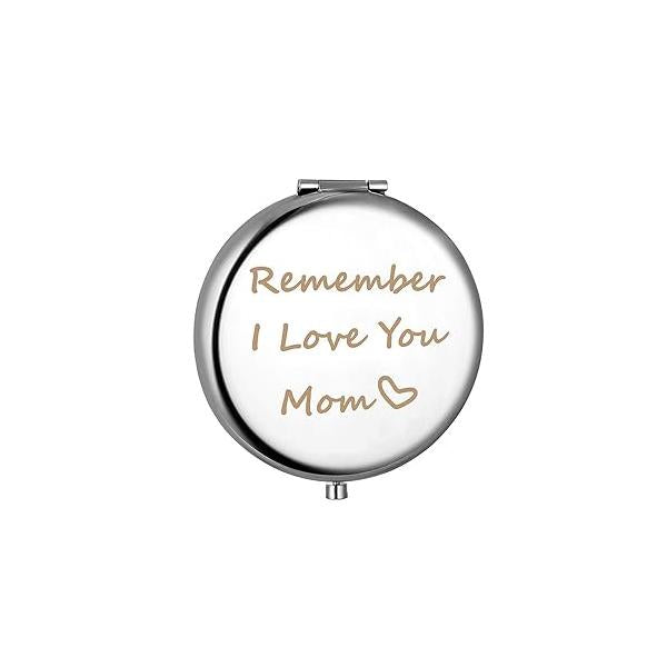 sedmart Mother's Day Gift: Personalized Daughter and Son Gift Idea: 'Remember I Love You' Mirror
