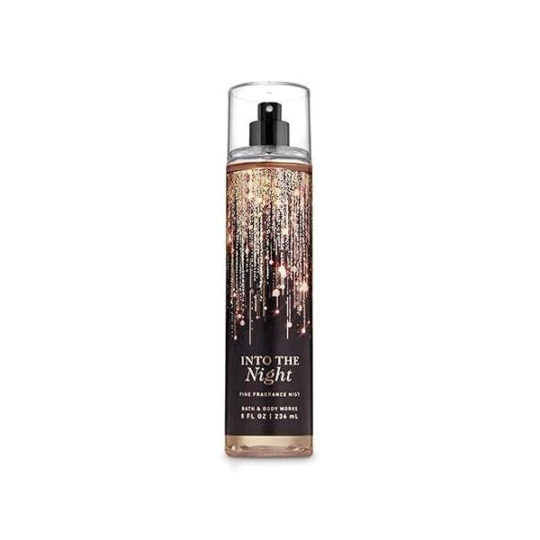 Bath and Body Works INTO THE NIGHT Fine Fragrance Mist 8 Fluid Ounce (2019 Limited Edition)