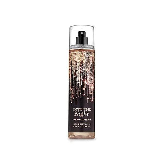 Bath and Body Works INTO THE NIGHT Fine Fragrance Mist 8 Fluid Ounce (2019 Limited Edition)