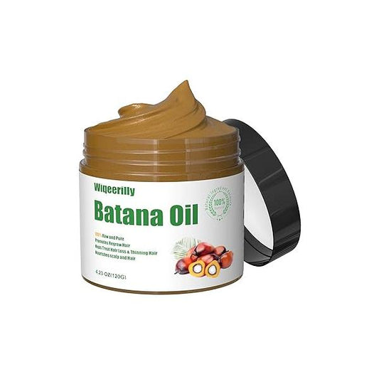 Batana Oil for Hair Growth, 100% Raw Dr Sebi Organic, Unrefined Sourced from Honduras, Mask Growth Prevent Loss Men & Women