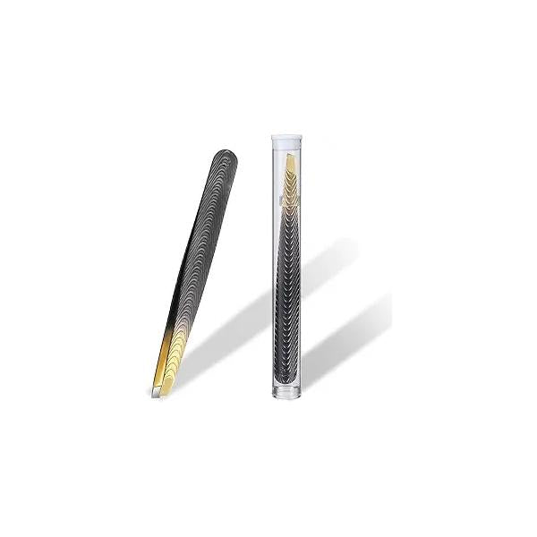 Eyebrow Hair Removal Tweezer, Stainless Steel Precision Pluckers Non-Slip No Gaps Professional Slanted Tip for Ingrown Facial Lashes Home Men Women Beauty Salon(slanted tip)
