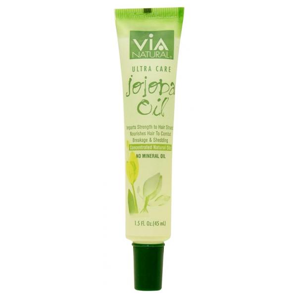 Ultra Care Jojoba Oil Concentrated Natural 1.5oz - Imparts Strength to Hair Strands Nourishes To Combat Breakage & Shedding 3 Pack