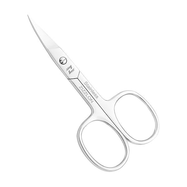 Eyebrow Scissors for Women - Facial Hair Small Grooming Men and - Professional Stainless Steel Eyebrows, Nose Hair, Mustache, Beard, Eyelash, Dry Skin