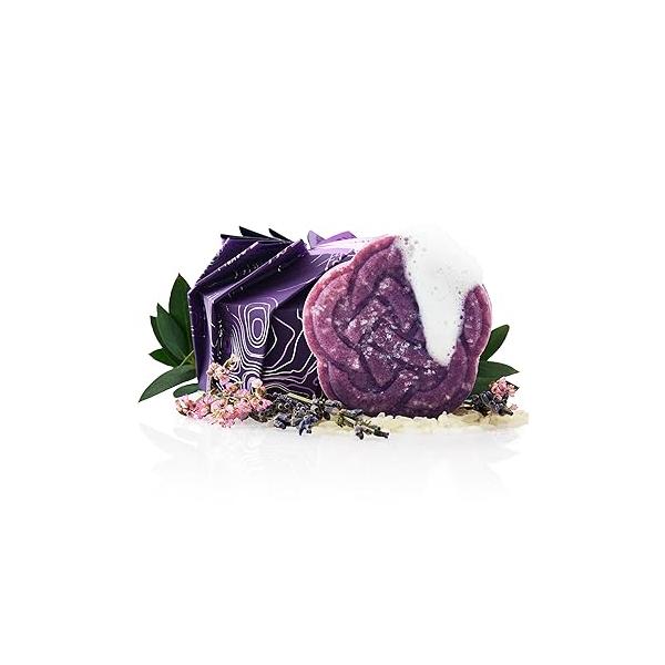 Viori Purple Shampoo Bar - Handcrafted with Longsheng Rice Water & Natural Ingredients All Neutralizes Brassy Tones In Blonde Hair