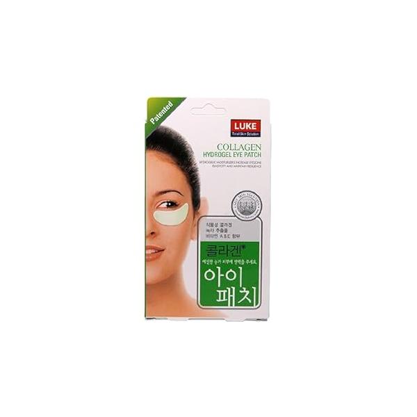 Luke Eye Patches Dark Circle Pads Collagen Hydrogel Sheets 10 Pairs (20 Sheets)