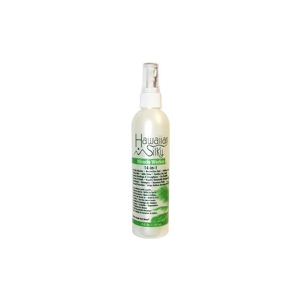 Hawaiian Silky 14-in-1 miracle worker, White, 8 Fl Ounce
