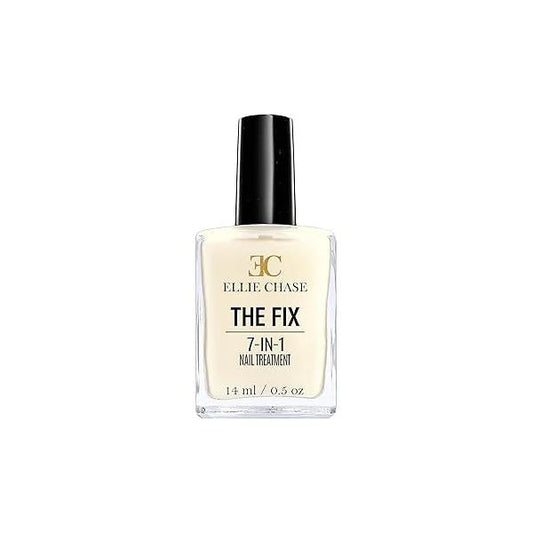 7 in 1 Nail Strengthener, Growth, Hardener, Repair Treatment Polish 0.5 OZ/Peptides/Vitamin E/Violet Extract/Oils/Amino Acid/Extra Hydration/Strength/Smoothing/Hardening/Protection/Shine