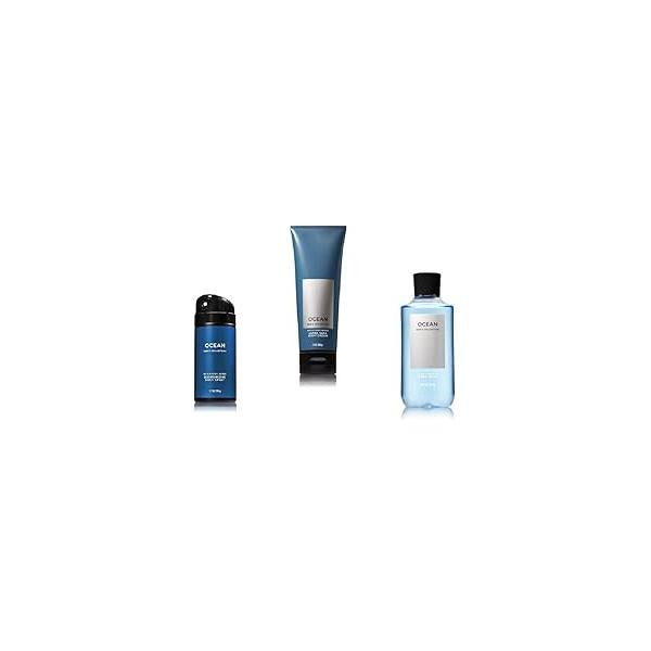 Bath Body Works Men's Ocean Spray, Cream and Wash