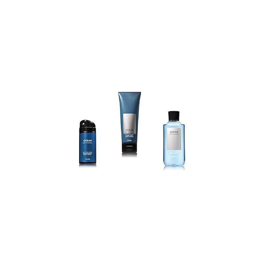 Bath Body Works Men's Ocean Spray, Cream and Wash