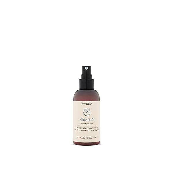 Aveda Chakra 5 Balancing Pure-Fume Mist: Throat | Body & Room Spray Balances With Certified Organic Grapefruit, Rosemary, Ylang Ylang, 3.4 Fl Oz
