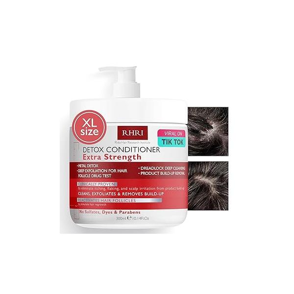 Detox Shampoo For Product Build up: Detoxify & Regrow with Our Clarifying - Nourishes Follicles, Soothes Scalp Irritation All Hair Types