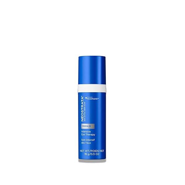NEOSTRATA SKIN ACTIVE Intensive Eye Therapy, Anti Aging Under Ceam, Treats Dark Circles, Puffiness, Fine Lines and Wrinkles with Hyaluronic Acid, Peptides Bakuchiol, 0.5 oz