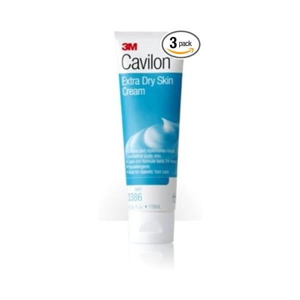 3M Pack of 3 Cavilon Foot and Dry Skin Cream 3386