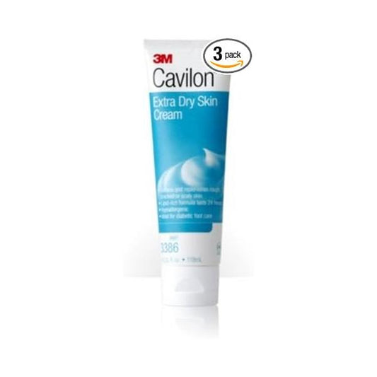 3M Pack of 3 Cavilon Foot and Dry Skin Cream 3386