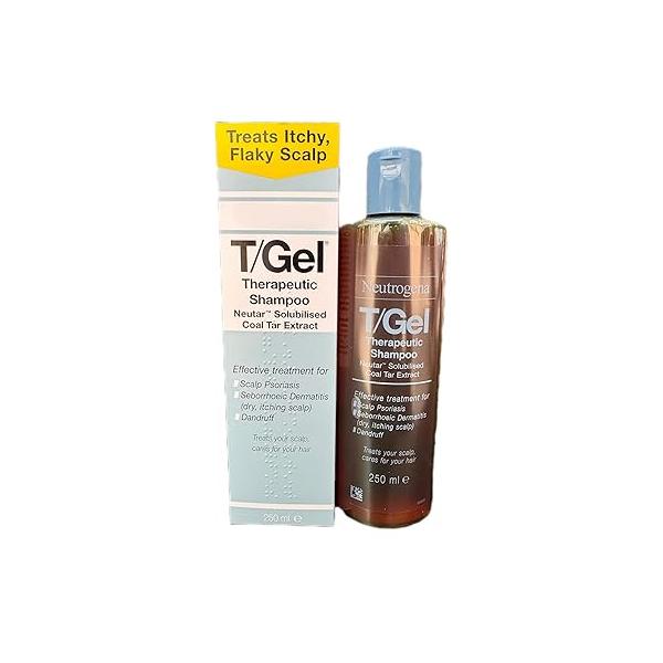 T Gel Tgel Therapeutic Shampoo 250Ml / 8.45oz Anti Dandruff Itching Flaking Flaky Scalp World Rank 1 for