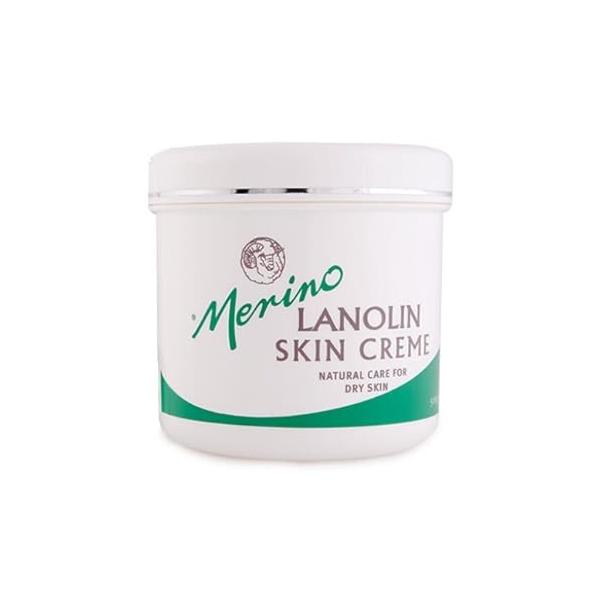 Dry Skin Lanolin Cream for Cracked Heels, Elbows and Soft Hands (500g/17.63 oz) Large Jar