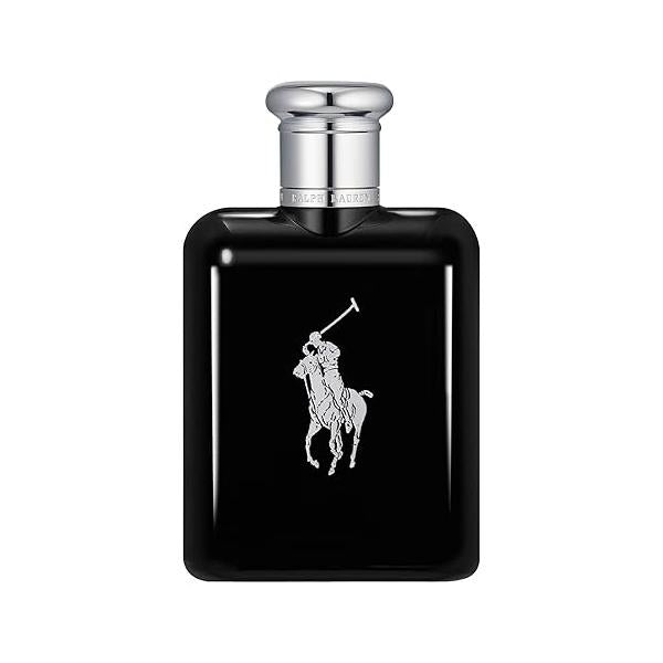 RALPH LAUREN FRAGRANCES - Polo Black Eau de Toilette Men's Cologne Woody & Fresh With Patchouli, Sandalwood, and Mandarin Medium Intensity