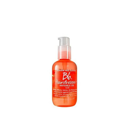 Bumble and bumble. Hairdresser's Invisible Oil Frizz-Reducing Hair | Heat Protection, Anti Frizz + Shine Curly, Wavy, Straight With Argan Oil, Coconut Grapeseed