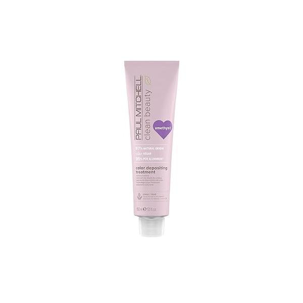 Paul Mitchell Clean Beauty Color-Depositing Treatment, For Refreshing + Protecting Color-Treated Hair