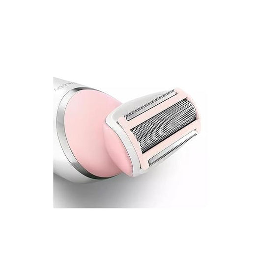 BRL140 Replacement Head Compatible with Philips SatinShave Advanced Women's Electric Shaver BRL130 Wet and Dry Ladyshave Foil Blade Trimmer Razor Cutter (Pink)