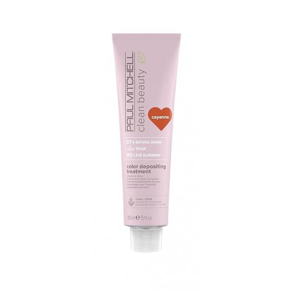 Paul Mitchell Clean Beauty Color-Depositing Treatment, For Refreshing + Protecting Color-Treated Hair