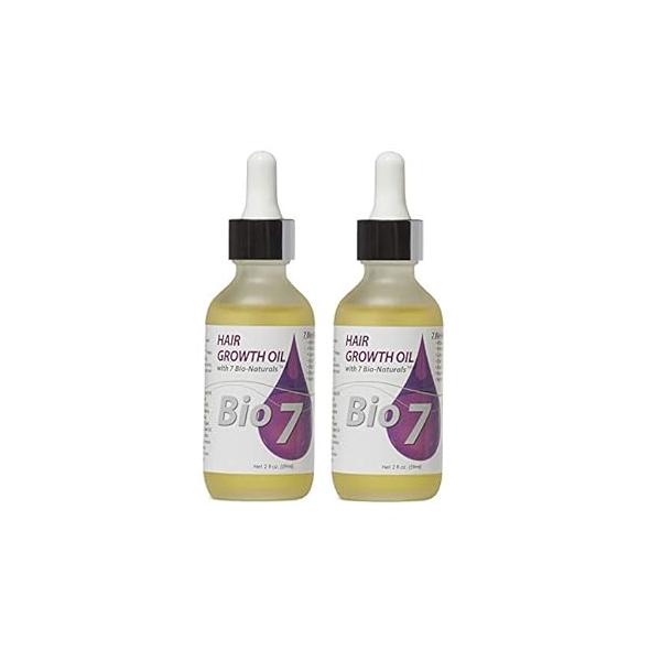 Bio 7 Hair Growth Oil 2 Oz pack