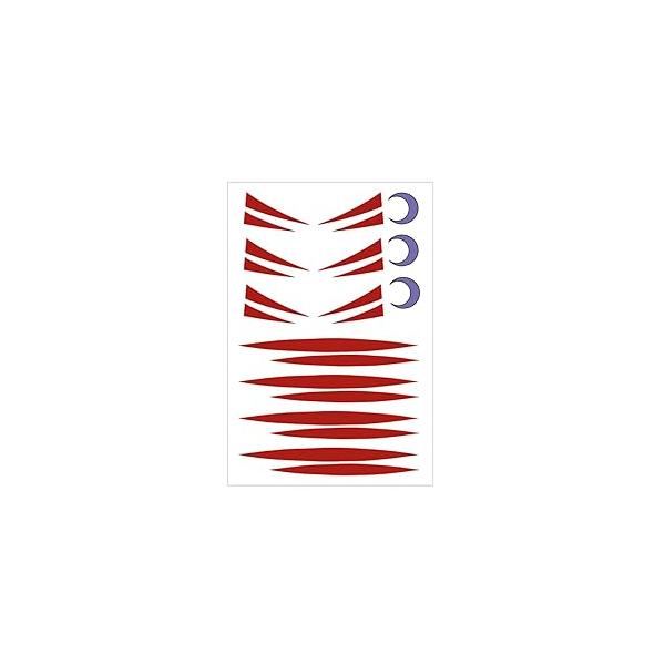 Anime Cosplay Tattoo,Anime Temporary Sticker (A)