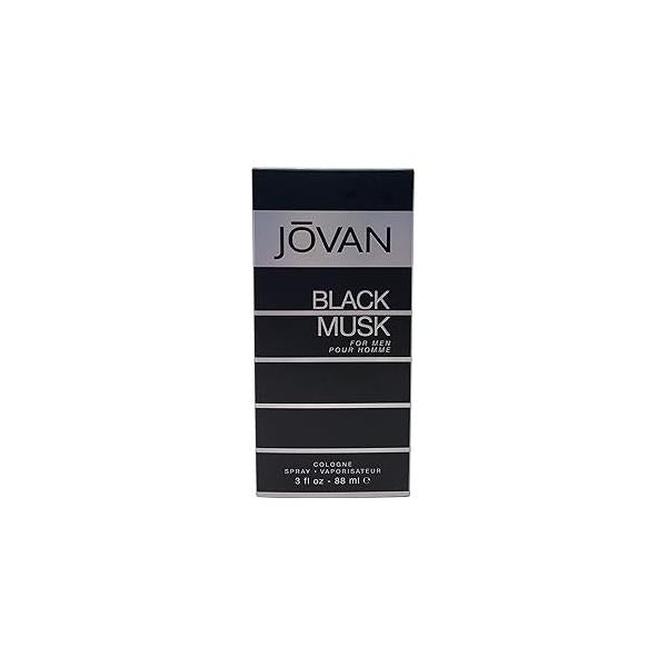 JOVAN BLACK MUSK COLOGNE SPRAY 3.0 OZ (M)