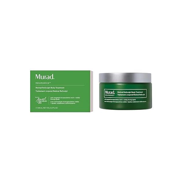 Retinal ReSculpt Body Treatment - Cream to Target Cellulite and Stretch Marks Lifts, Firms, Tightens Sagging, Crepey Skin, 5.0 Fl Oz