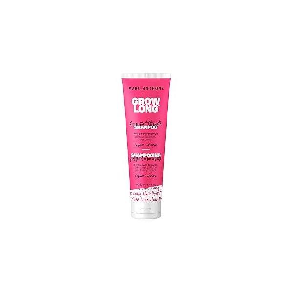 Marc Anthony Strengthening Biotin Shampoo, Grow Long Anti-Frizz, Anti-Breakage & Nourishing Formula For Split Ends - Vitamin E, Caffeine Ginseng for Dry Damaged Hair