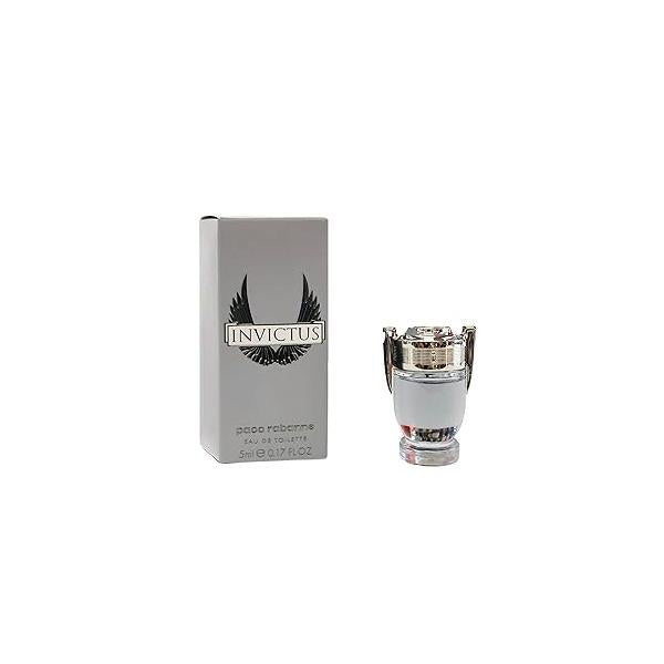 Paco Rabanne Invictus Eau de Toilette for Men, 0.17 Fl Oz Mini/Splash