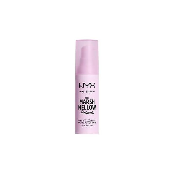 NYX PROFESSIONAL MAKEUP Marshmellow Smoothing Primer, Vegan Face 10-In-1 Skin Benefits