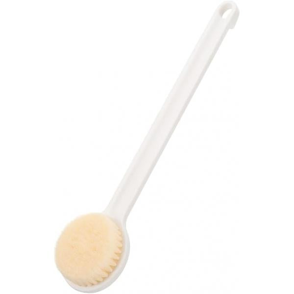 HEALLILY Adjustable Bath Brush with Soft Bristles and Anti-Slip Grip for Spa-Like Cleansing, Back Scrubber Shower, Body All Skin Types