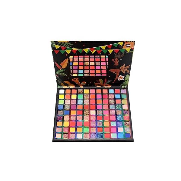 99 Colors Eyeshadow Palette, Colorful Professional Matte Shimmer Glitter Rainbow Makeup Pallet, Long Lasting Highly Pigmented Eye Shadow Mother's Day Gifts for Women