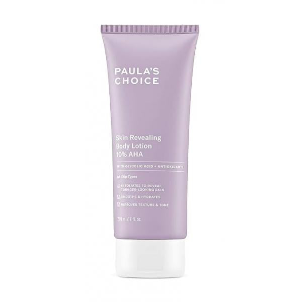 Paula's Choice Skin Revealing Body Lotion 10% AHA, Glycolic Acid & Shea Butter Exfoliant, Moisturizer for Keratosis Pilaris (KP) Prone Skin, 7 Ounce