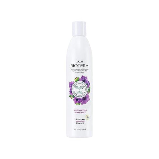 Biotera Moisturizing Shampoo | Hydrates & Moisturizes Dry, Medium, Fine Hair Microbiome Friendly Vegan Animal Test Free Paraben Color-Safe