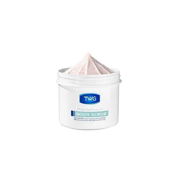 Petroleum Jelly White Petrolatum Skin Protectant Body Scrub, 8.8 Ounce,Body Scrub That Nourishes SU-017