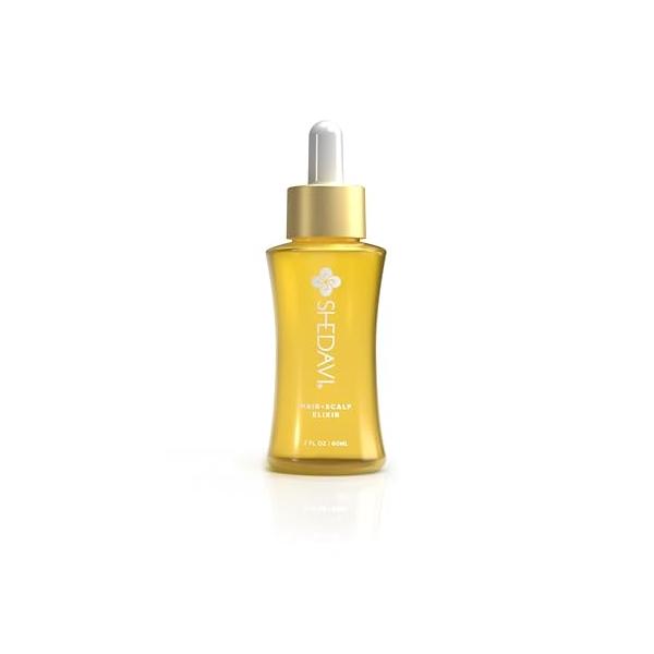 Iconic Vegan Hair Serum with Botanicals - Growth Treatment for Women & Men's Dry, Damaged and Scalp Argan, Coconut, Castor, Tea Tree Oils