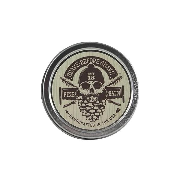 Grave Before Shave™ Pine Scent Beard Balm (Pine/Cedar wood scent) (2 oz.)
