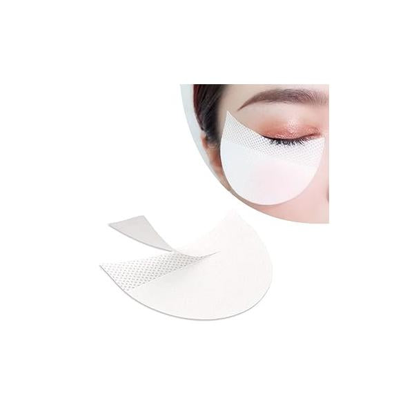 150pcs Eyeshadow Shields, Lint Free Stencil Gel Pad Under Patches, Prevent Makeup Residue for Eyelash Extensions, Eyeliner, Lip and Tinting