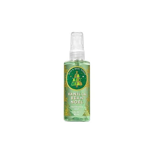 Bath and Body Works VANILLA BEAN NOEL Travel Size Fine Fragrance Mist 2.5 Fluid Ounce