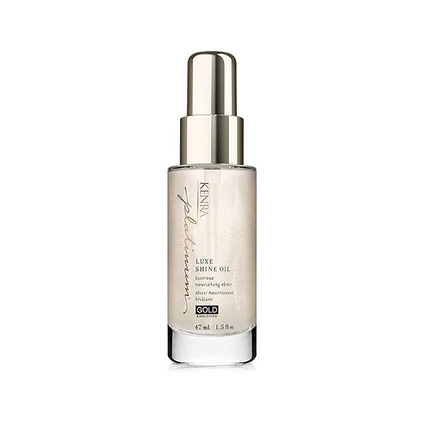 Kenra Platinum Luxe Shine Oil | Gold Enriched Nourishing Elixir
