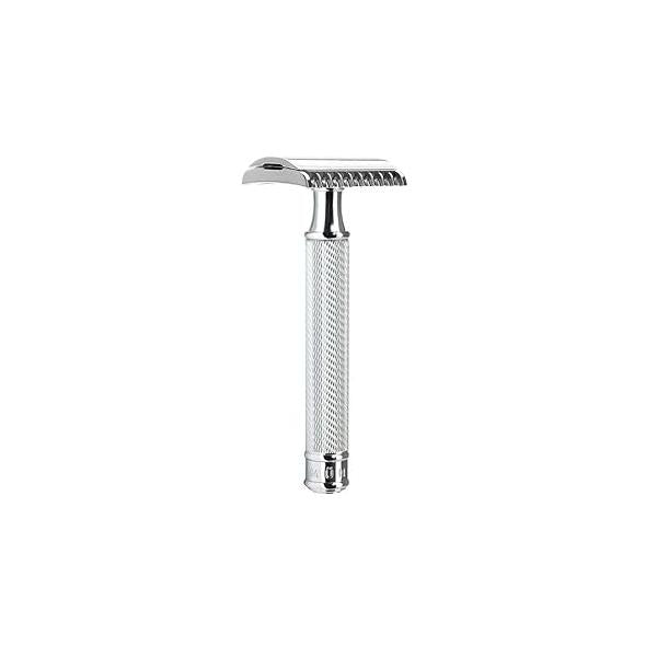 MÜHLE TRADITIONAL R41 Double Edge Safety Razor (Open Comb) For Men - Perfect for Every Day Use, Barbershop Quality Close Smooth Shave