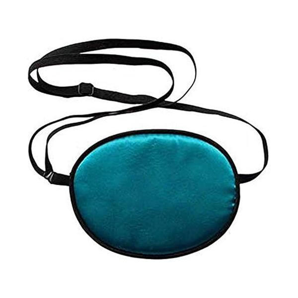 Soft Comfortable Silk Pirate Eye Patch for Adults Lazy Amblyopia Strabismus Black