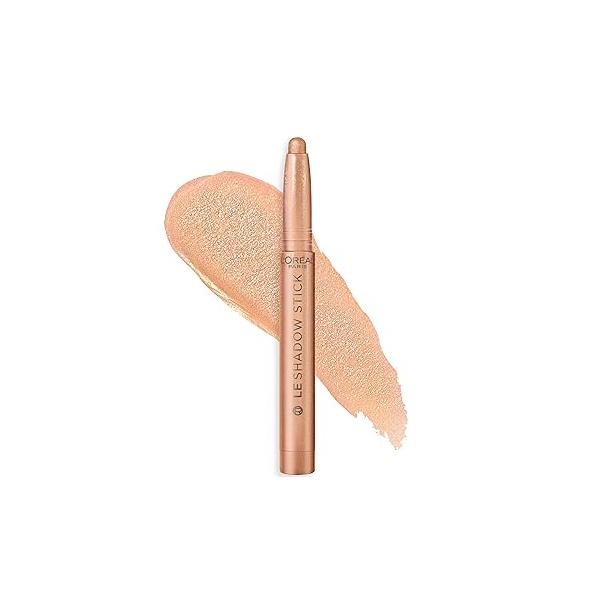 L'Oreal Paris Makeup Le Shadow Stick Eyeshadow, Blendable, Smudge-Resistant, Cream Magnetic Mauve, 0.05 Oz