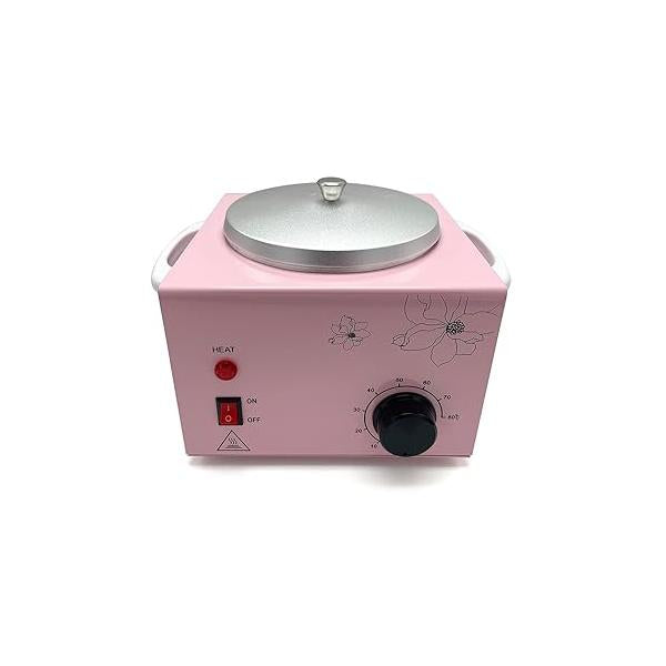 Single Pot Wax Warmer, Professional Electric Heater Machine Facial Skin SPA Equipment with Adjustable Temperature Set