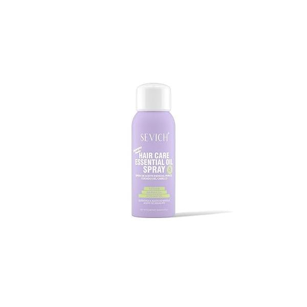 SEVICH Hair Care Essential Oil Spray 80ml - Natural Rosemary, Olive & Batana for Frizz Control, Split Ends Repair Shine Boost, Travel-Friendly Aerosol with Deep Conditioning Formula