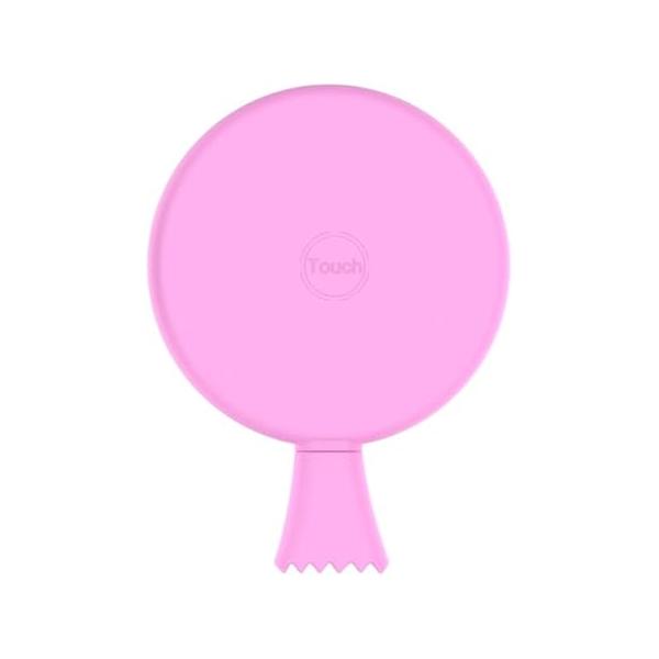 PIXIADORE LED Lighted Compact Mirror，Cute Portable Travel Purse Makeup Mirror for Halloween Christmas New Year Party Gift(White-Lightning)