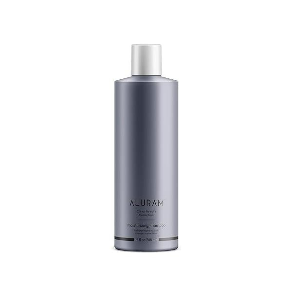 ALURAM Coconut Water Moisturizing Shampoo for Men and Women, Clean Hydration Shine Medium to Coarse Textured Hair, 12 Fl Oz